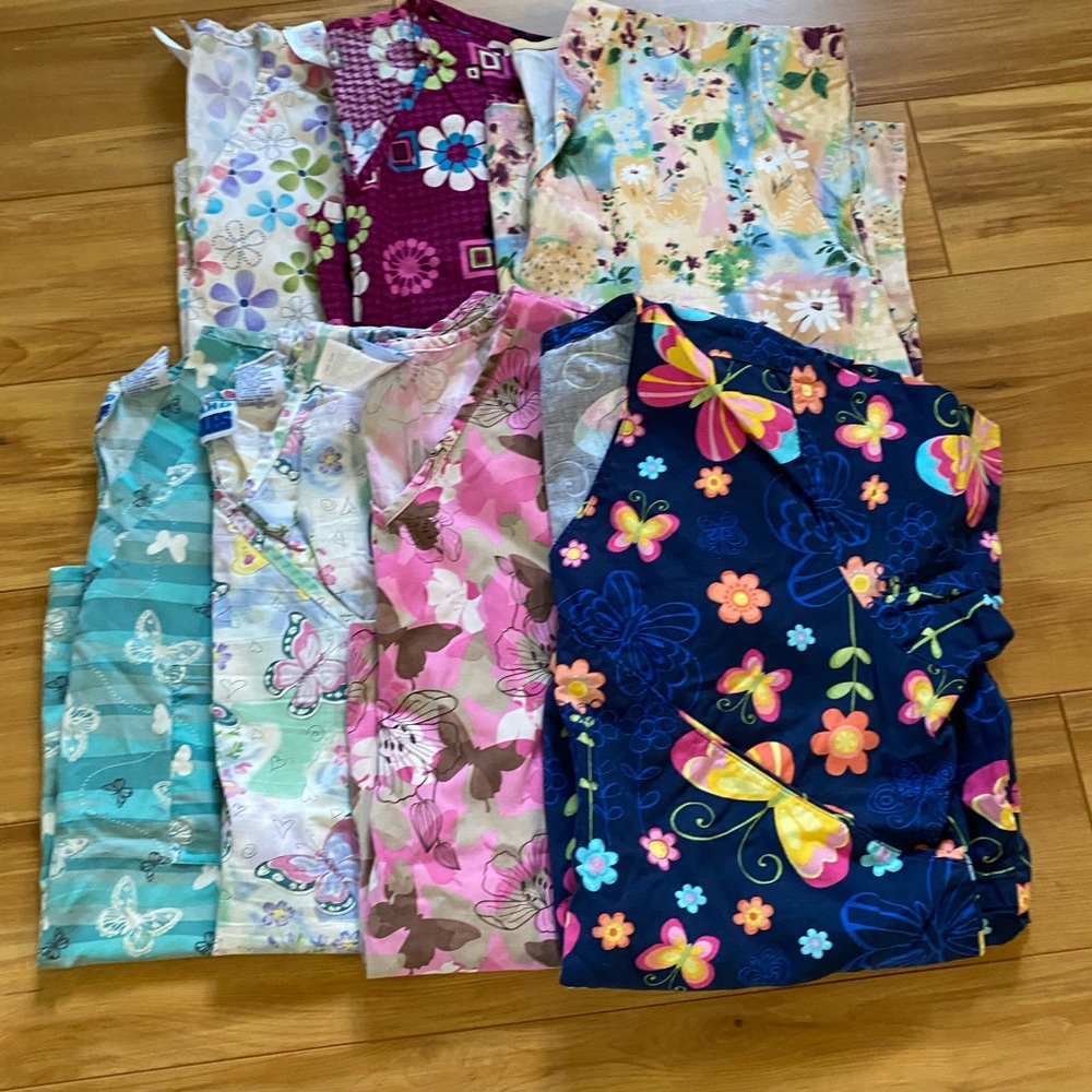 14 Scrub Shirts